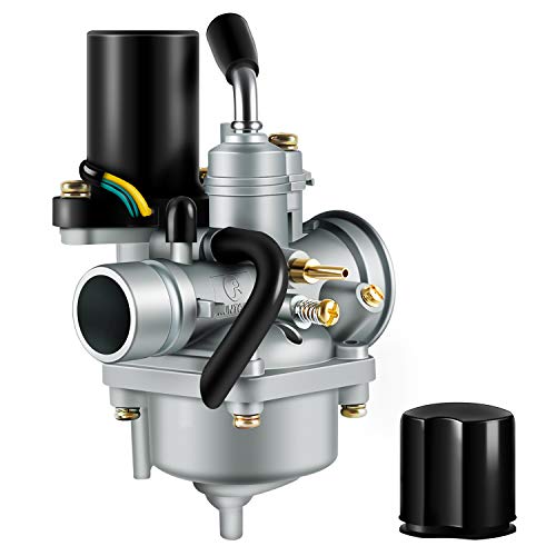 YAOBLUESEA Vergaser 17.5mm Carburetor CPI, 2Takt, Hussar,Minarelli, Popcorn, Oliver, Generic, Keeway