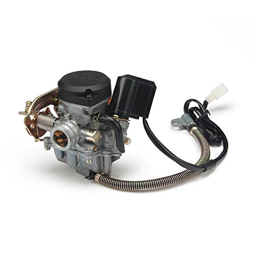 JFG RACING 18 mm (Keihin CVK pd18j Carb Vergaser für 4 Takt GY6 50 cc 139QMB 139QMA Roller JONWAY Baja JMSTAR Lance NST Peace Banzer Suárez Barton Zipp Romet