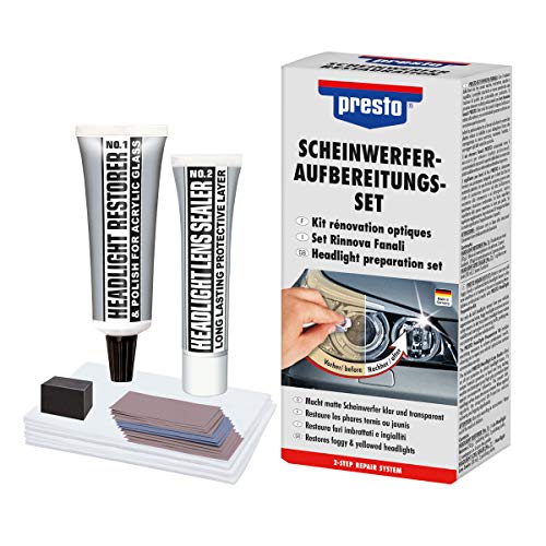Presto 365171 Scheinwerfer Aufbereitungs-Set