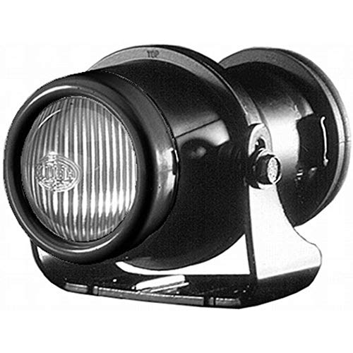 HELLA 1NL 008 090-821 Nebelscheinwerfersatz – Micro DE – DE/Halogen – H3 – 12V – transparent – Einbau – 4-polig – Einbauort: links/rechts – Menge: 2 – Set