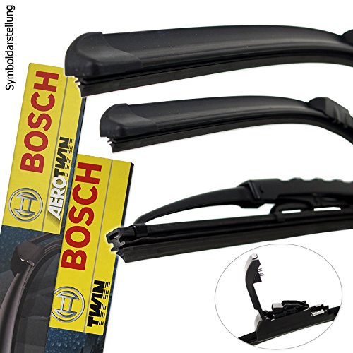 Original Bosch Aerofit Scheibenwischer Wischblätter Set Vorne + Hinten Komplettsatz