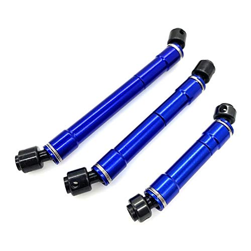 L-Yune,bolt 3pcs / Set Metallfront und mittlere und hintere Antriebswelle Kit for TRX6 1/10 RC Car Fernbedienung Auto-Zubehör Ersatzteile